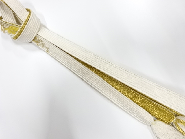 正絹　手組帯締め